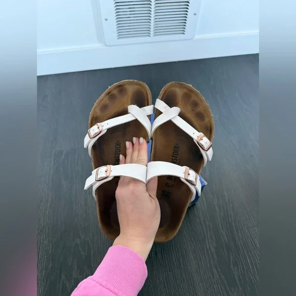 Birkenstock mayari white 39 size - Picture 3 of 6